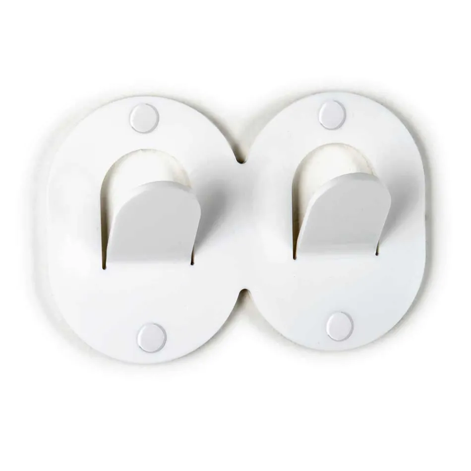 3 Varëse muri në dizajn dyfishtë italian me plexiglas me ngjyra - Kapëse Viadurini