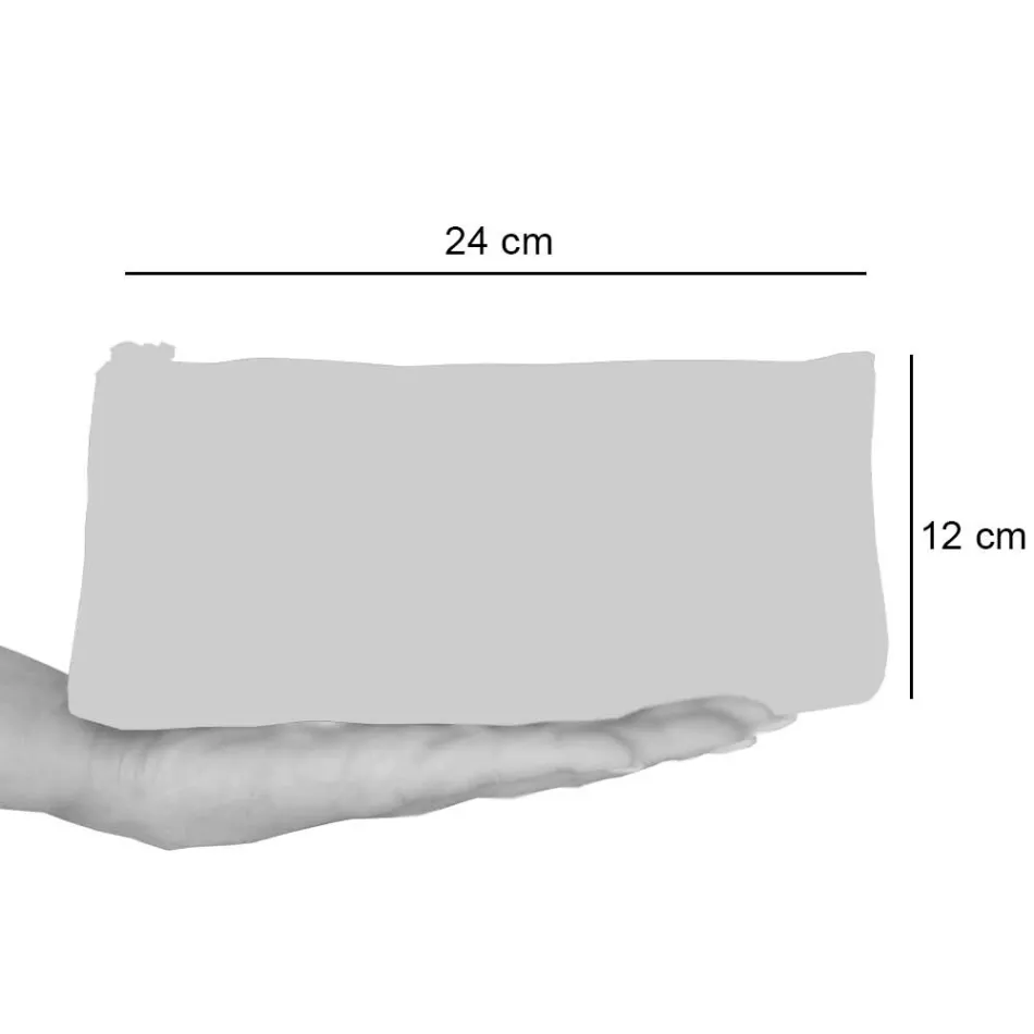 3 Rrathë pambuku të shtypur me dorë në copa unike - Viadurini nga Marchi Viadurini