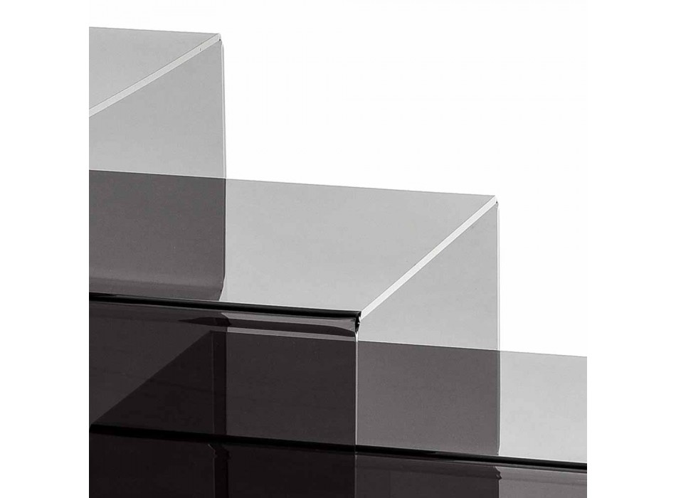 3 pllaka përputhen me pllaka amalia, dizajn modern, të bëra në Itali Viadurini