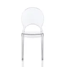 4 Karrige të stivueshme të jashtme dhe të brendshme në polikarbonat - kali Viadurini