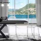 4 Karrige të stivueshme të jashtme dhe të brendshme në polikarbonat - kali Viadurini