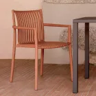 4 Karrige Kopshti të Vendosshme Njëra mbi tjetrën prej Polipropileni Rezistent ndaj Rrezeve UV - Ondara Viadurini