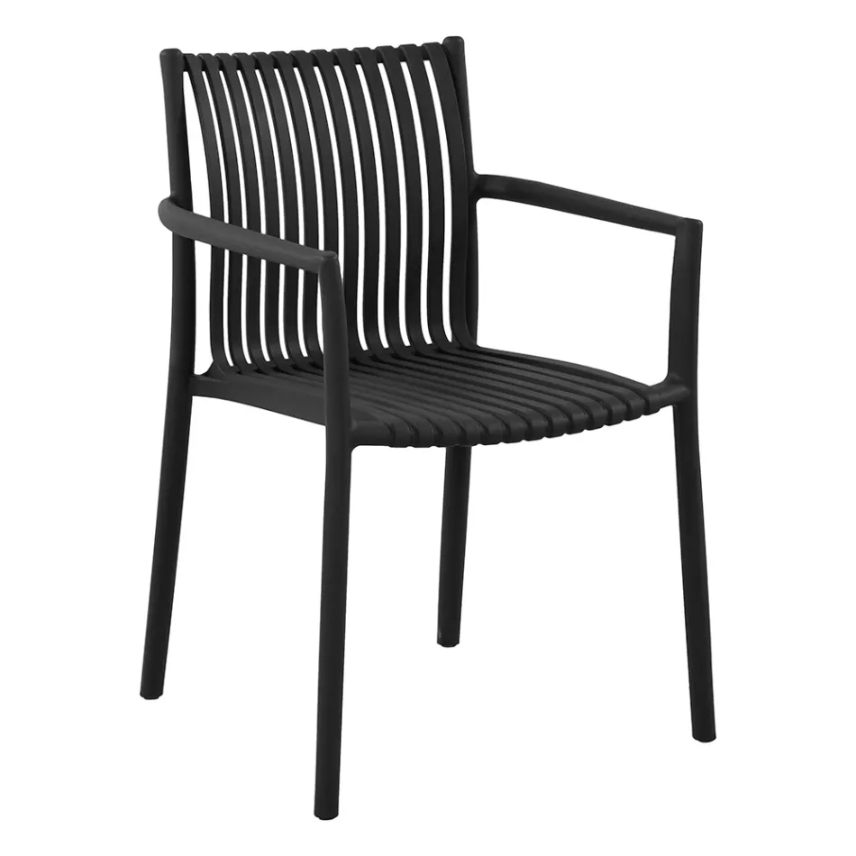 4 Karrige Kopshti të Vendosshme Njëra mbi tjetrën prej Polipropileni Rezistent ndaj Rrezeve UV - Ondara Viadurini