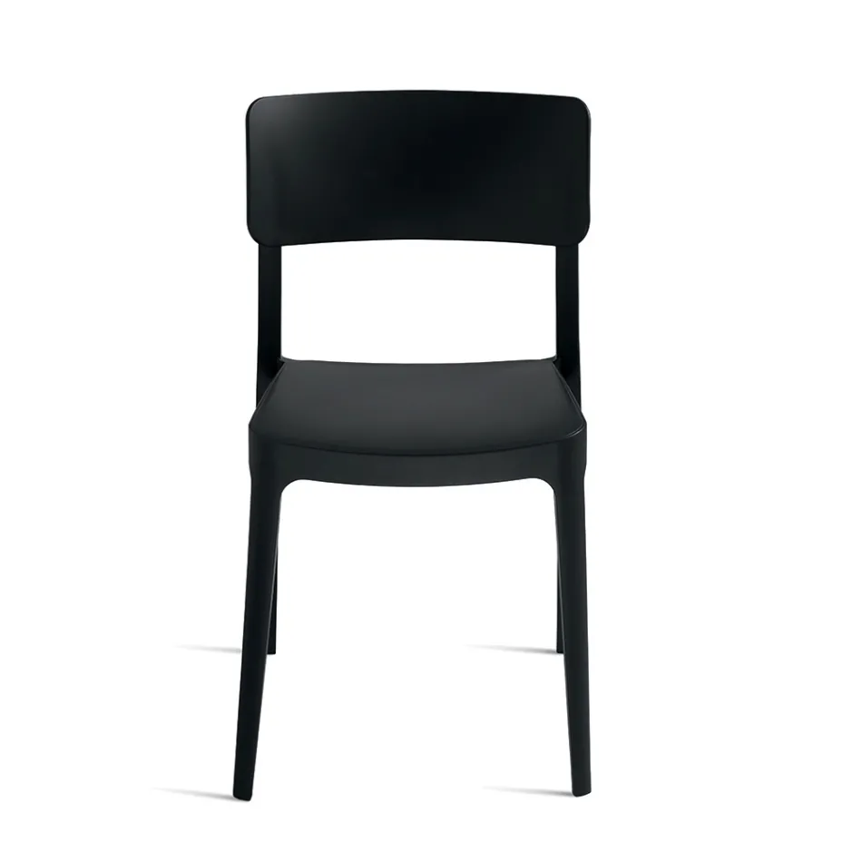 4 Karrige Polipropileni për Dhomë Ndenje që Mund të Vendosen Njëra Nyje në Ngjyra të Ndryshme - Slancio Viadurini