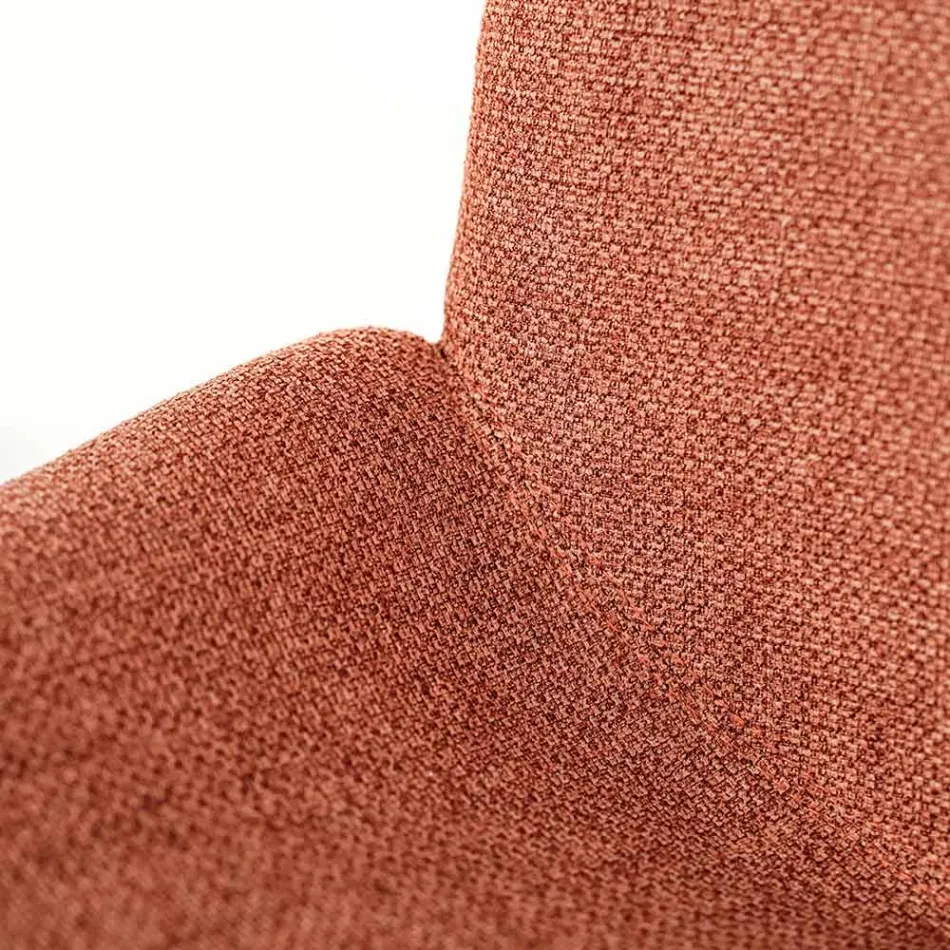 4 Karrige prej pëlhure, Strukturë polipropileni dhe Këmbë metalike - Patchulli Viadurini