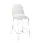 4 Karrige për Dhomë Ndenjeje prej Polipropileni dhe Kornize Metalike - Dinamo Viadurini