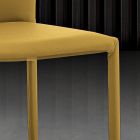6 Karrige të pirgura në Eko-lëkurë me ngjyra Dizajn Modern për Sallonin - Merida Viadurini