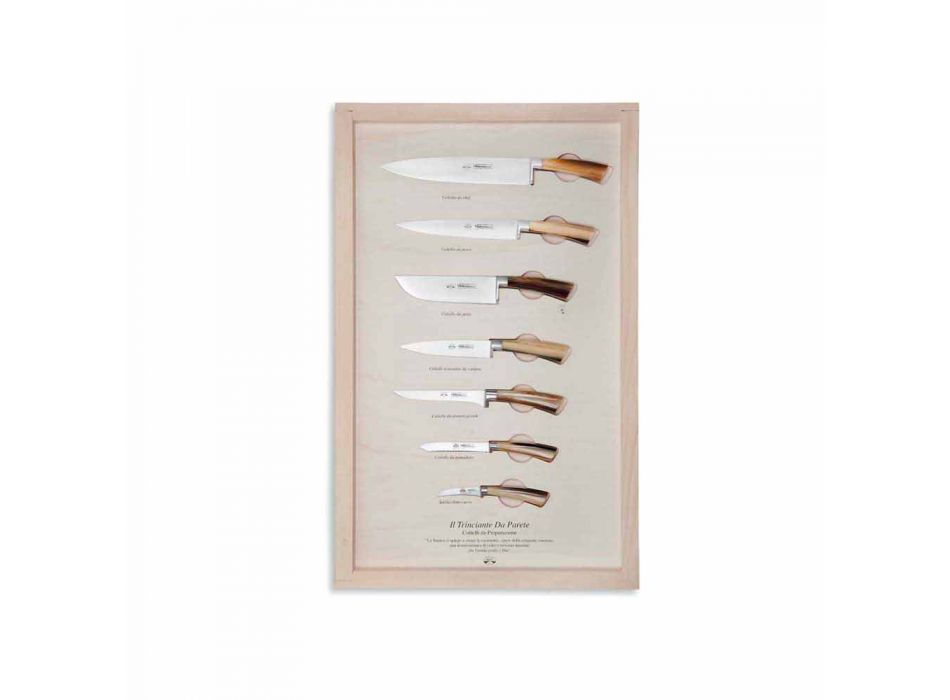 7 thika muri çelik inox Berti ekskluzive për Viadurini - Modigliani Viadurini