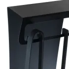 Aksesorët e Zjarrit në Çelik të Pikturuar Prodhuar në Itali 3 Copë - Virgil Viadurini