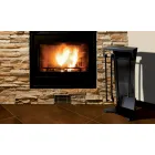 Aksesorët e Zjarrit në Çelik të Pikturuar Prodhuar në Itali 3 Copë - Virgil Viadurini