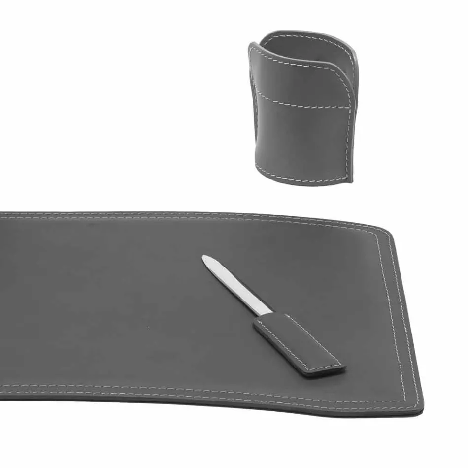 Aksesorë 4 copë Tavolina lëkure të rigjeneruar të bëra në Itali - Brando Viadurini