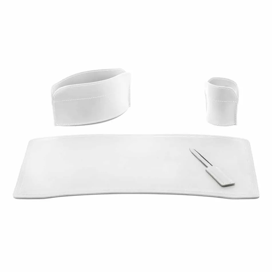 Aksesorë 4 copë Tavolina lëkure të rigjeneruar të bëra në Itali - Brando Viadurini