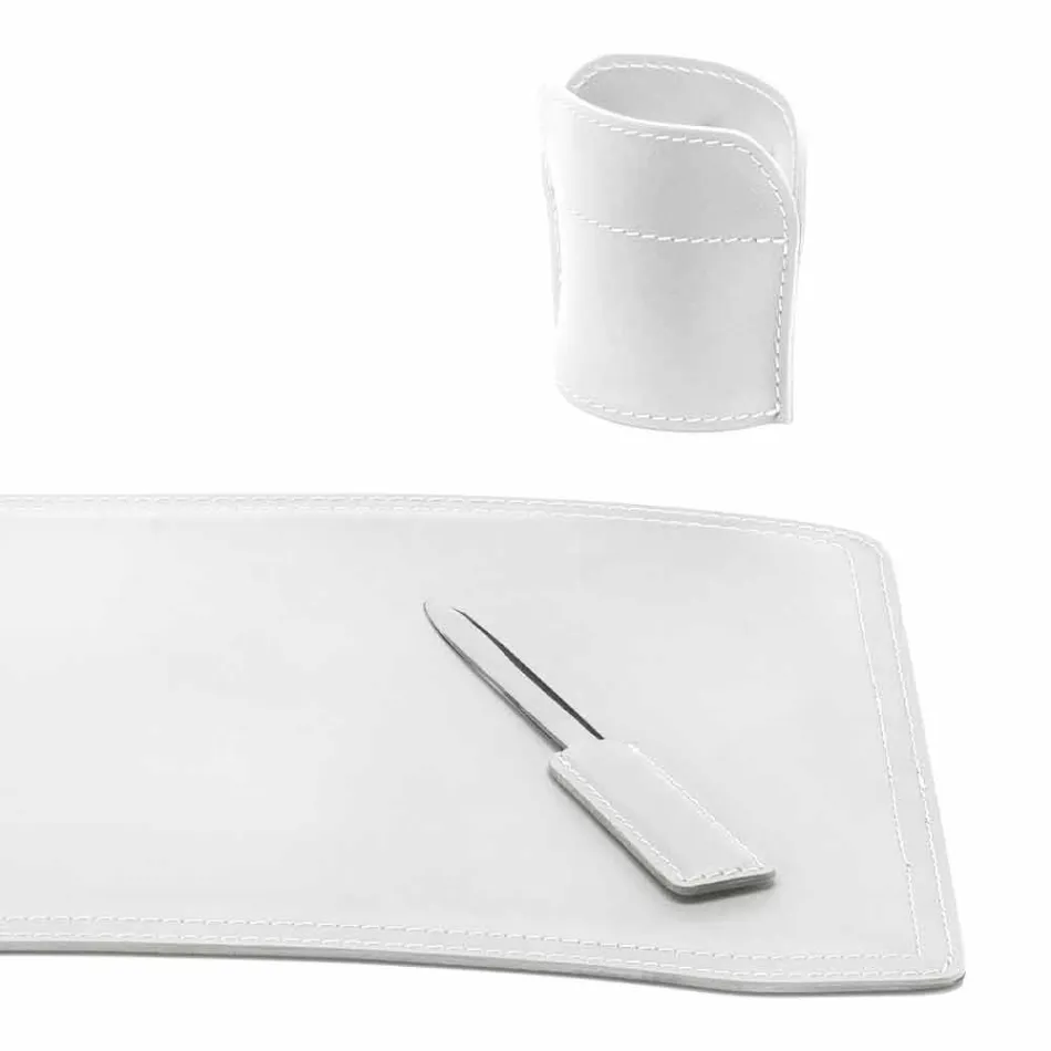 Aksesorë 4 copë Tavolina lëkure të rigjeneruar të bëra në Itali - Brando Viadurini