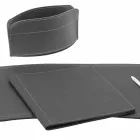 Aksesorë 5 Tavolinë prej lëkure të Rigjeneruar në pjesë të prodhuara në Itali - Brando Viadurini