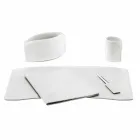 Aksesorë 5 Tavolinë prej lëkure të Rigjeneruar në pjesë të prodhuara në Itali - Brando Viadurini