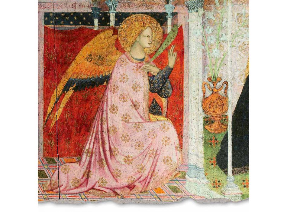 Fresco Friar Ilario nga Viterbo "Anullimi" veçanërisht Viadurini