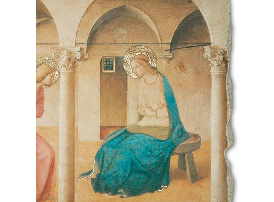 Beato Angelico afresk i madh "Anullimi" i bërë në Itali Viadurini