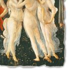 afresk i madh Botticelli pjesë "Aleanca e pranverës". Viadurini