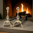 Oxhak tunxh Andirons Lartësia 32 cm Prodhuar në Itali - Bear Viadurini