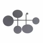 Standmbëlsirat e Dizajnit qëndrojnë në Çelik të Pikturuar Prodhuar në Itali - Pennellope Viadurini