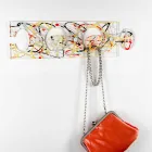 Varëse muri me ngjyra në dizajn dopio Plexiglass 3 Copë - Fratack Viadurini