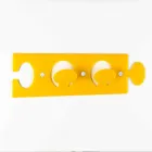 Varëse muri me ngjyra në dizajn dopio Plexiglass 3 Copë - Fratack Viadurini