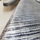 Dizajni i varëses së murit i dekoruar me dorë në gjethe argjendi Holt Viadurini