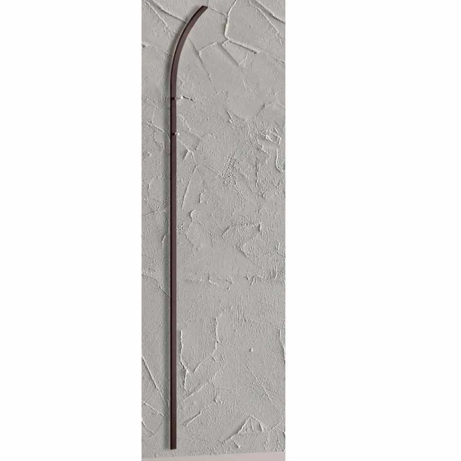 Varëse rrobash metali me 2 grepa dhe dritë LED prodhuar në Itali - Osmio Viadurini