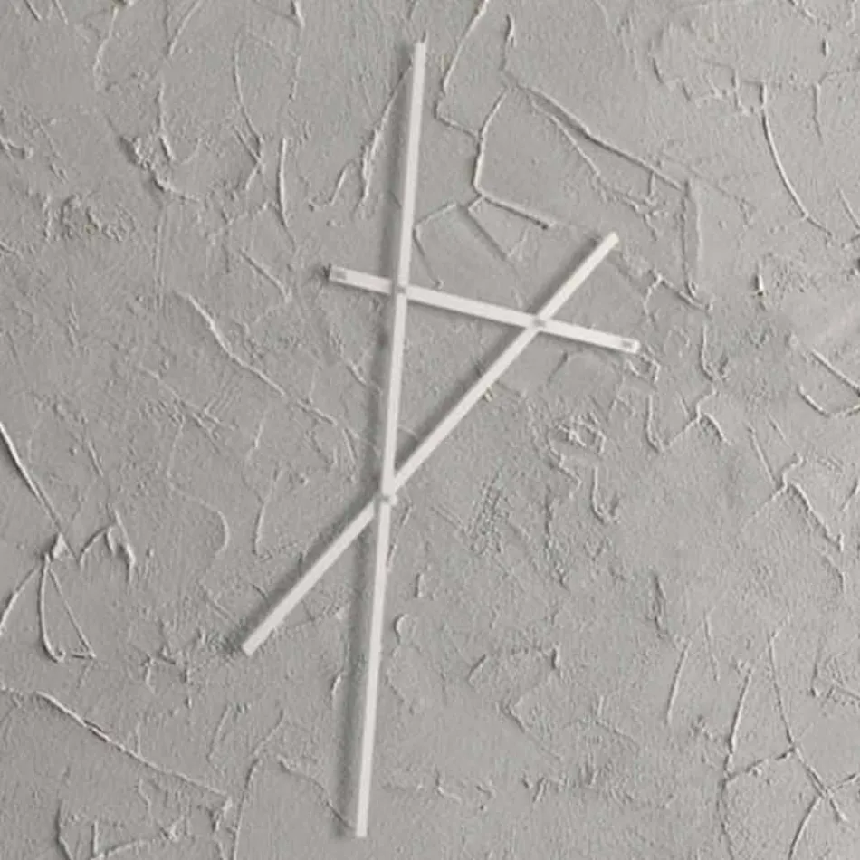 Mbështjellëse muri në metal të pikturuar me 5 kunja të prodhuara në Itali - Olmium Viadurini