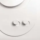 Mbështjellëse Moderne e Veshjeve të Murit në Çelik me Pasqyrë Prodhuar në Itali - Pilippo Viadurini