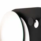 Mbështjellëse Moderne e Veshjeve të Murit në Çelik me Pasqyrë Prodhuar në Itali - Pilippo Viadurini