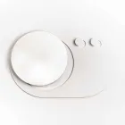 Mbështjellëse Moderne e Veshjeve të Murit në Çelik me Pasqyrë Prodhuar në Itali - Pilippo Viadurini