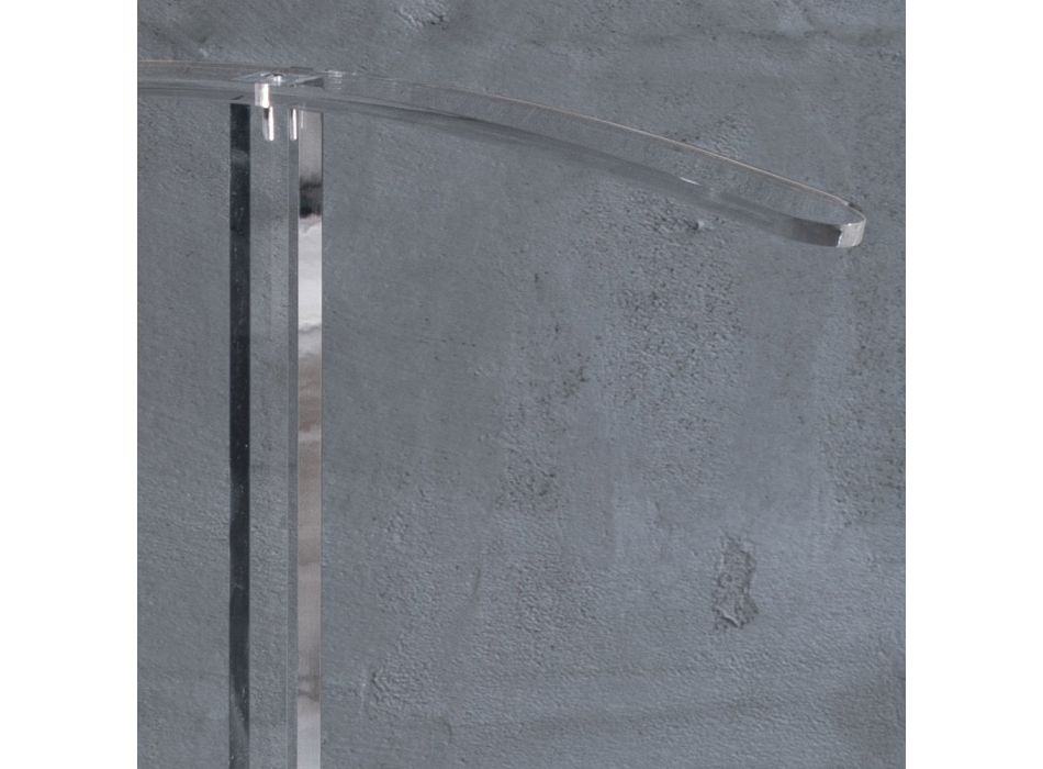 Raft dyshemeje kristal akrilike transparente thelbësore - Ginergo Viadurini