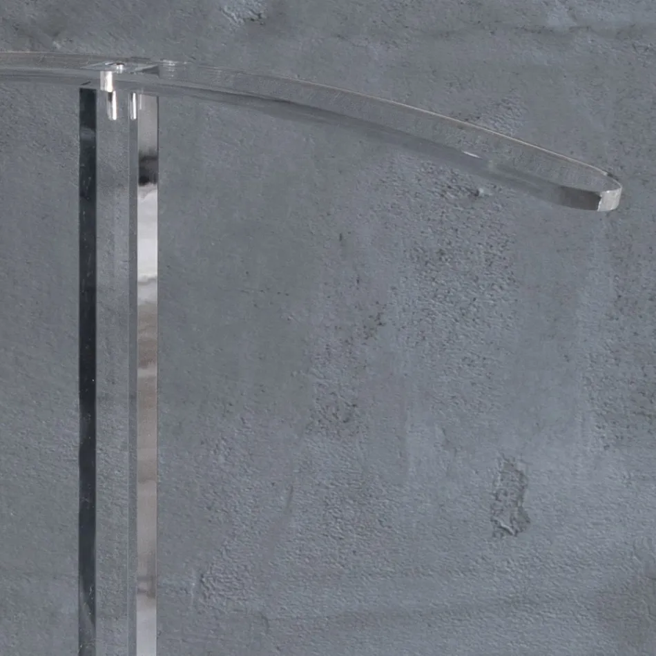 Raft dyshemeje kristal akrilike transparente thelbësore - Ginergo Viadurini