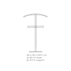 Raft dyshemeje kristal akrilike transparente thelbësore - Ginergo Viadurini