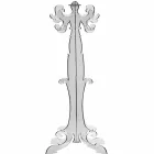 Raft pallto dysheme, dizajn klasik, në pleksiglas Giave Viadurini