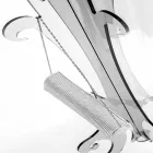 Raft pallto dysheme, dizajn klasik, në pleksiglas Giave Viadurini