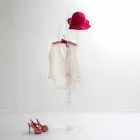 Pallto bashkëkohore me dizajn transparent Kaktus, bërë në Itali Viadurini