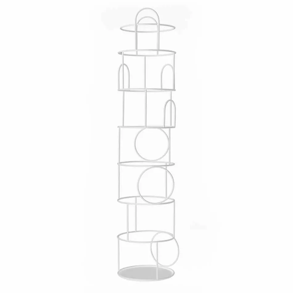 Stendë për Veshje Dizajni në Çelik me Ngjyrë Prodhuar në Itali - Vituzzo Viadurini