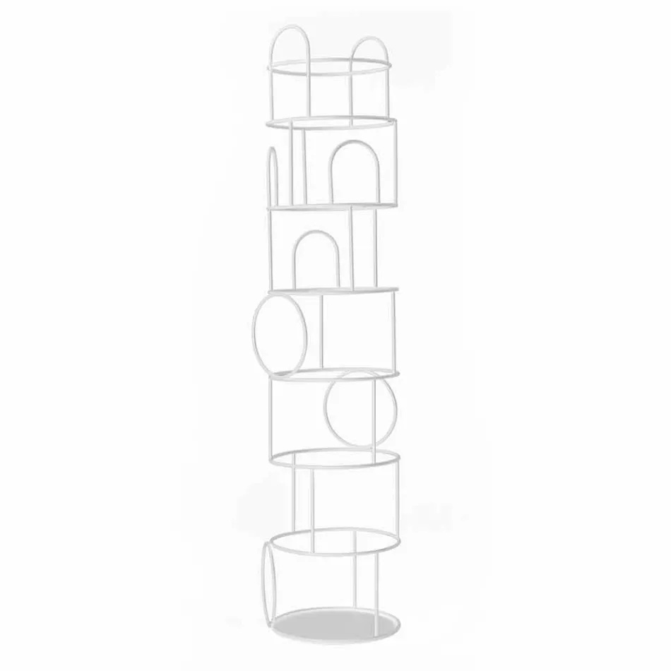 Stendë për Veshje Dizajni në Çelik me Ngjyrë Prodhuar në Itali - Vituzzo Viadurini