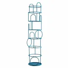 Stendë për Veshje Dizajni në Çelik me Ngjyrë Prodhuar në Itali - Vituzzo Viadurini