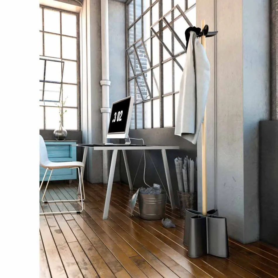 Qëndrim ombrellë natyrale e ahut dhe polipropileni Nurri Viadurini