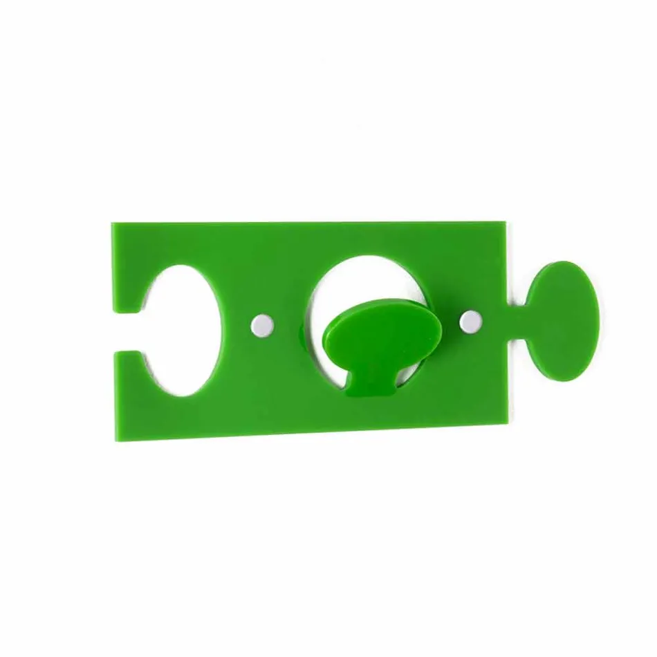 Varëse muri në dizajn të vetëm prej plexiglasi me ngjyra 4 copë - Fratack Viadurini