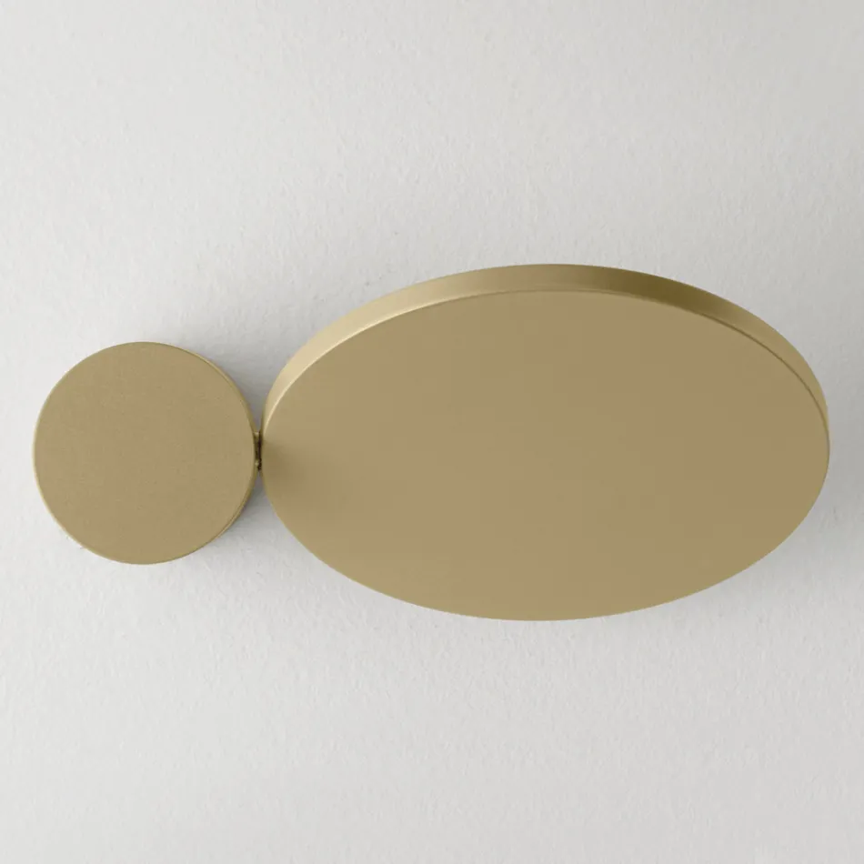 Llambë Muri Metalike Rrotulluese 345° Prodhuar në Itali - Lumi Viadurini