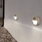 Drita e jashtme e murit e rrumbullakët në alumin e lyer me dorë - Brindisi Viadurini