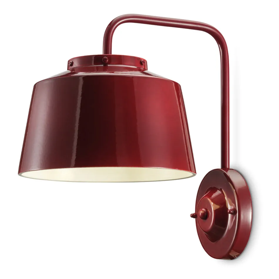 Tavolinë muri Metal dhe Qeramikë e punuar me dorë me hapje të dyfishtë - 50S Viadurini