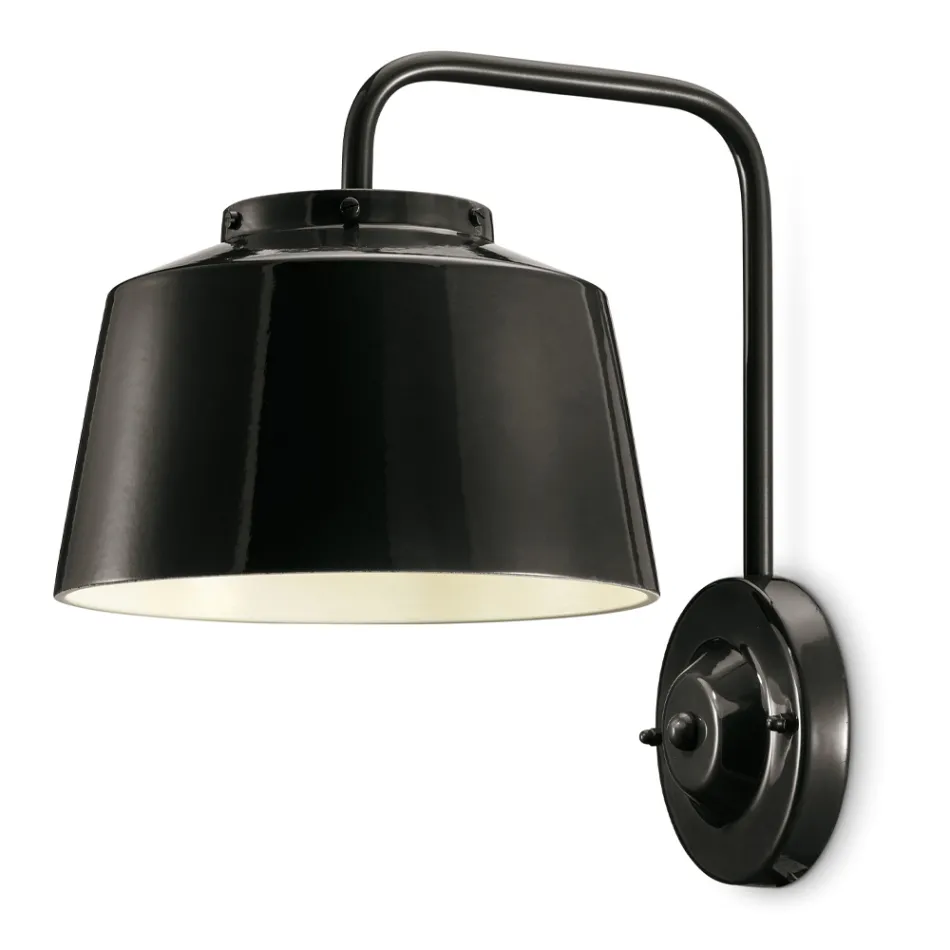 Tavolinë muri Metal dhe Qeramikë e punuar me dorë me hapje të dyfishtë - 50S Viadurini