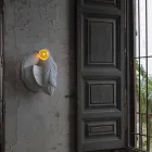 Llambë muri në dizajn modern modern qeramik të bardhë Matt - Tucano Viadurini