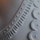 Llambë muri në dizajn modern modern qeramik të bardhë Matt - Tucano Viadurini