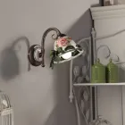 Sconce mur qeramike e bërë nga Napoli qeramike nga Ferroluce Viadurini